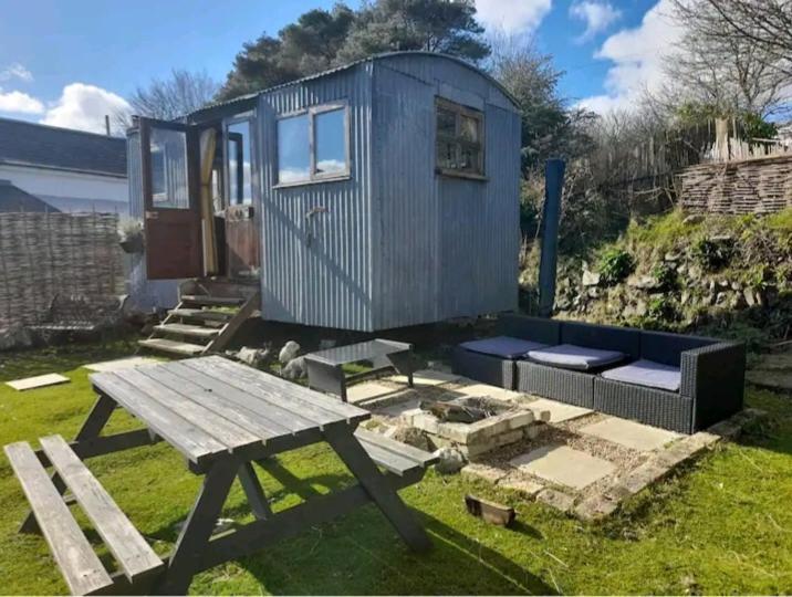 Hotel Treguth Glamping Unique Experience - Themed Huts Saint Day Exteriér fotografie