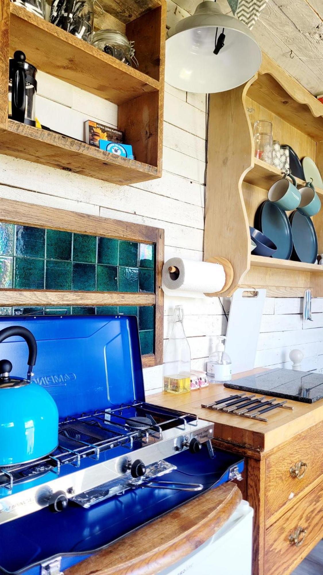 Hotel Treguth Glamping Unique Experience - Themed Huts Saint Day Exteriér fotografie
